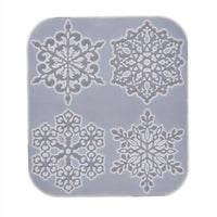 Artline Christmas Tree Snowflakes Silicone Mold, 23x20.5 cm