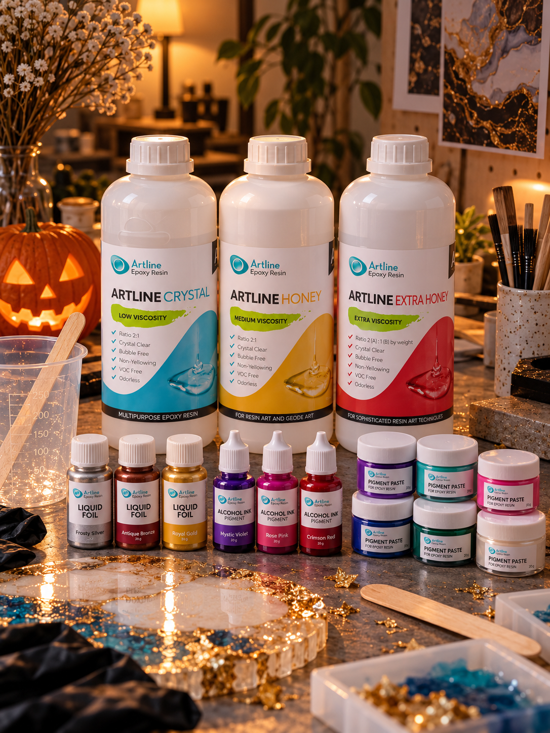 Halloween Resin Effects: 4 Ways to Make Your Pieces Spooky