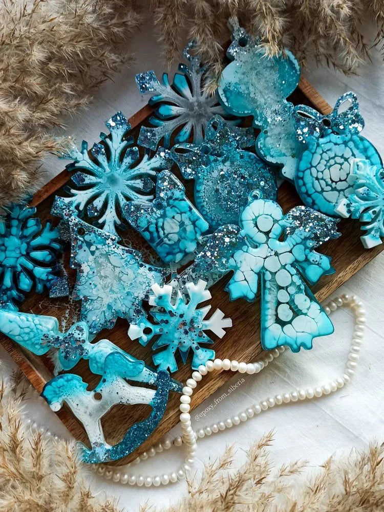 resin christmas ornaments