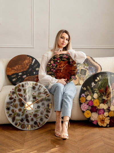 Hero of the Month: Evgenia @epic_artresin — one of the most influential figures in the world of epoxy resin