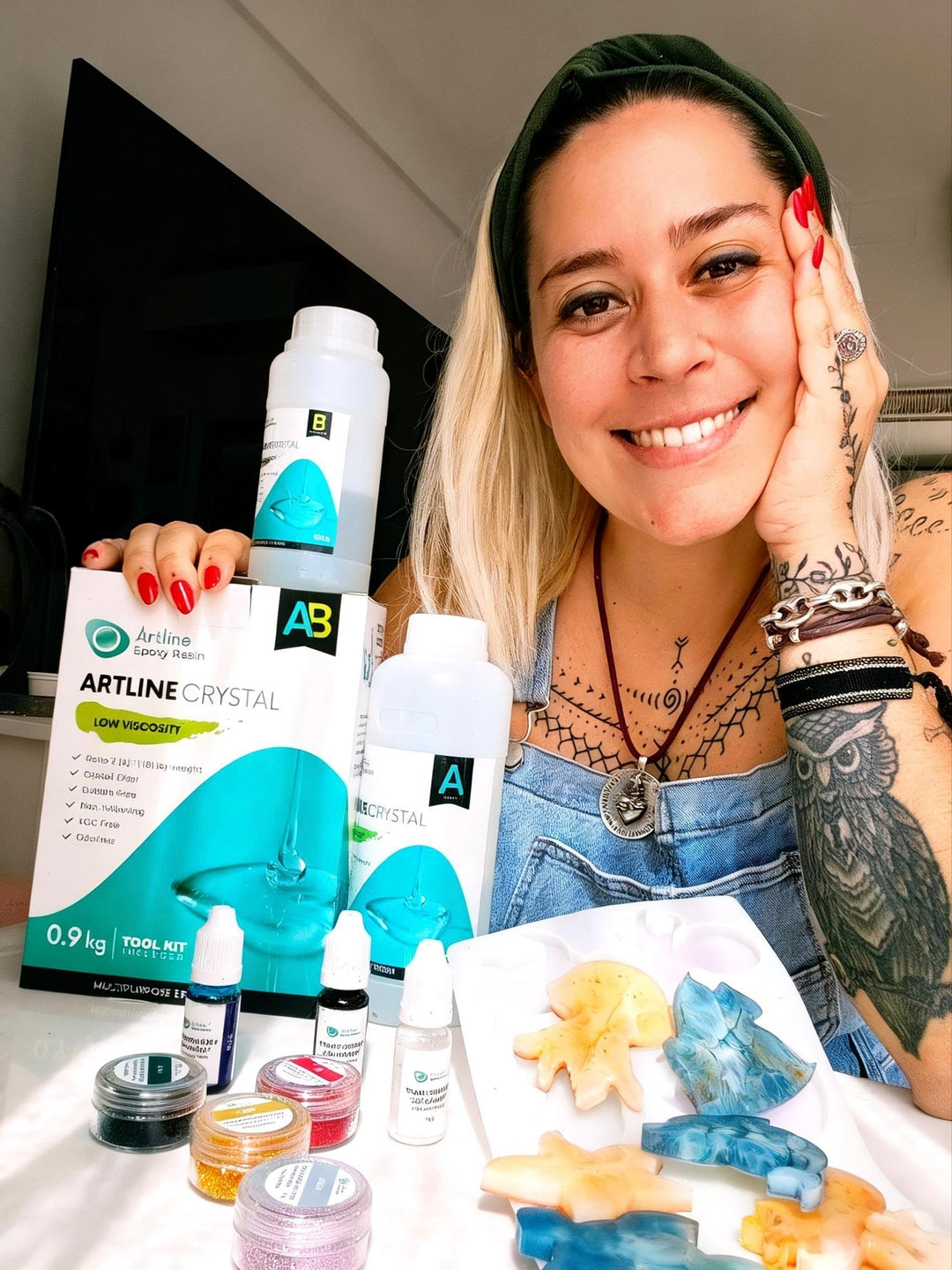 Belén Ortego x Artline: A Curated Resin Art Set Created From a Real Artist's Workflow