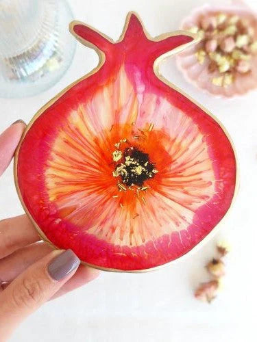 epoxy resin safety - red epoxy resin pomegranate