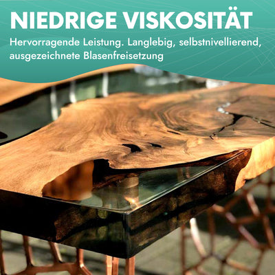 Wood PRO Epoxidharz – niedrige Viskosität, 4 kg