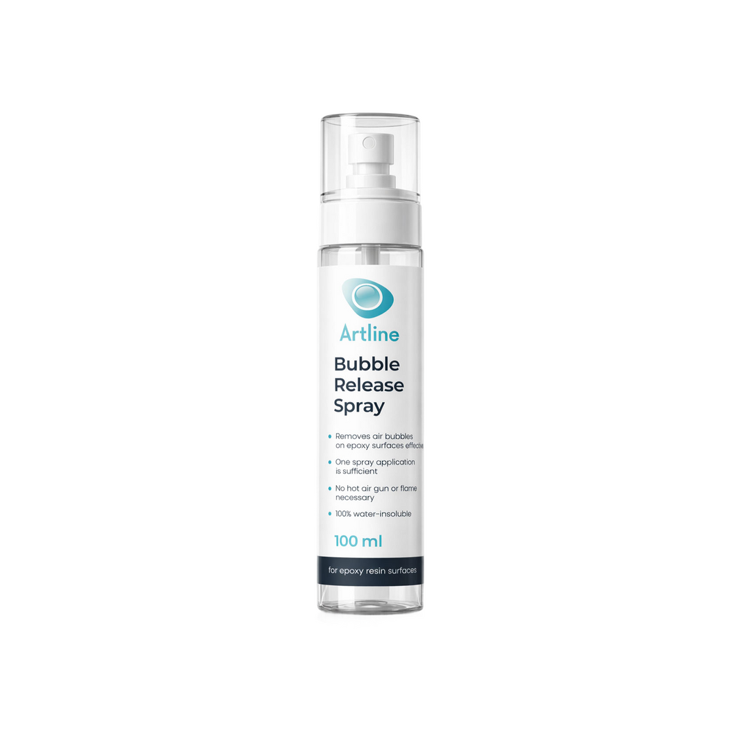 Artline Bubble Release Spray 100ml bottle for removing epoxy resin air bubbles