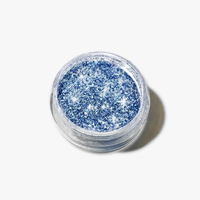 Diamond Glitter Set in blue, ultra-fine glitter for resin crafts.