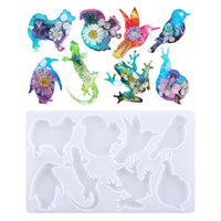 Artline Earth Animals Silicone Mold, 23.1x14x0.8 cm