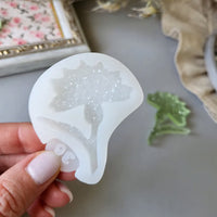 Crystal Cornflower Brooch Silicone Mold, 5.3x4.3x0.5 cm