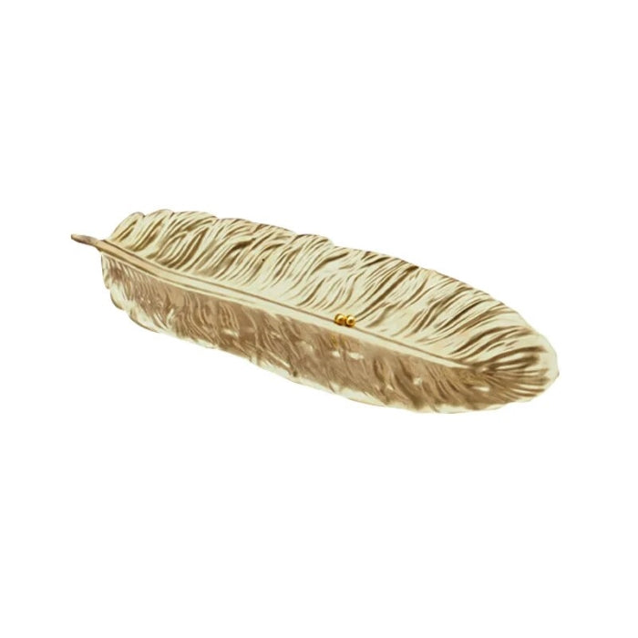 Moule en silicone en forme de plume, translucide, 24x8,8 cm, durable et flexible.