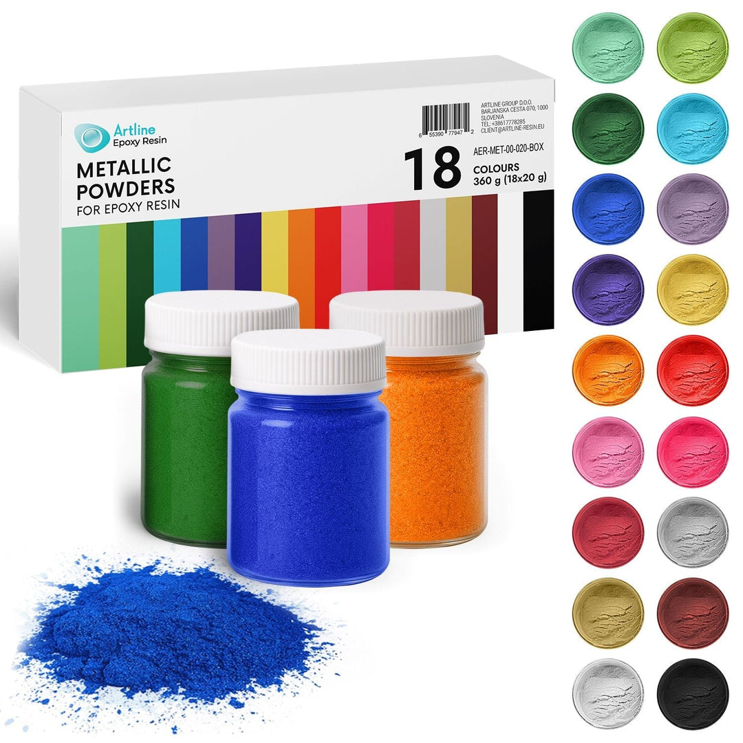 Resin Pro Mica Pigment Powder For Epoxy Resin - 10g To 100g Made In Italy