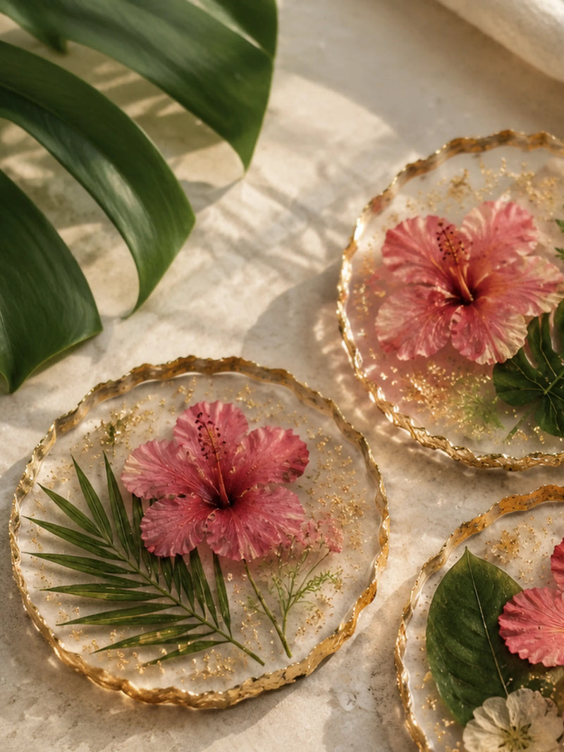 🌺 Tropical Bloom Resin Inspiration