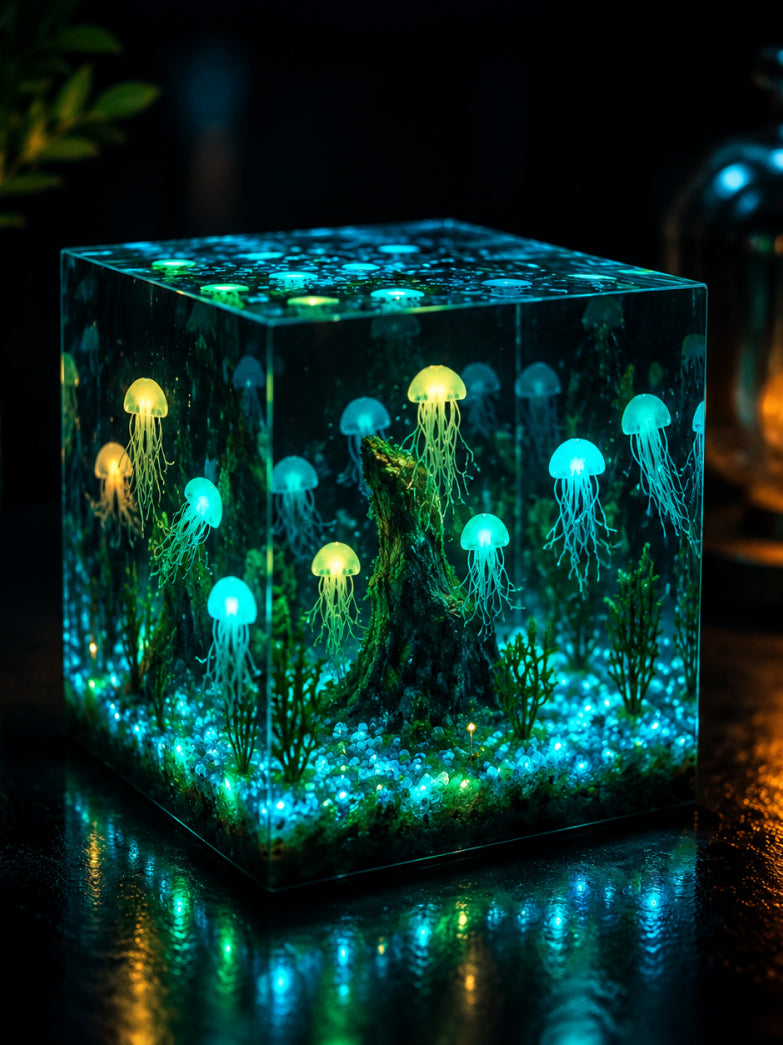 🪼 Create Your Own Luminous Jellyfish Cube