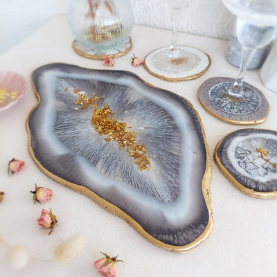 Resin Art Geode Tray Kit