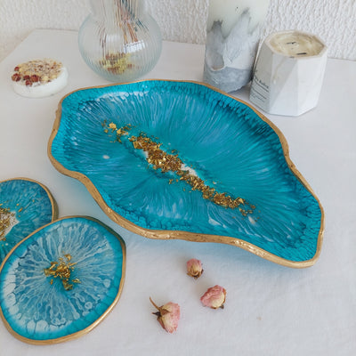 Resin Art Geode Tray Kit