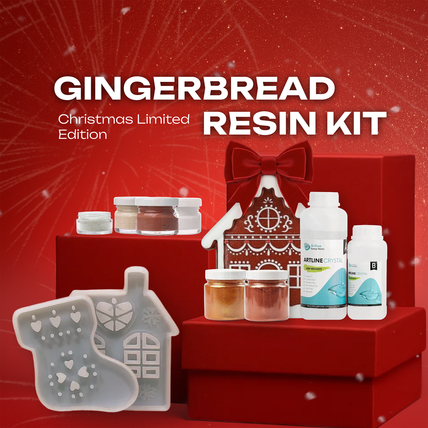 Gingerbread Resin Kit