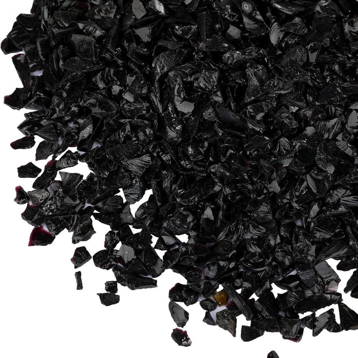 Glaschips für Basteln 6-Farben-Set, 3-7mm, jeweils 50g