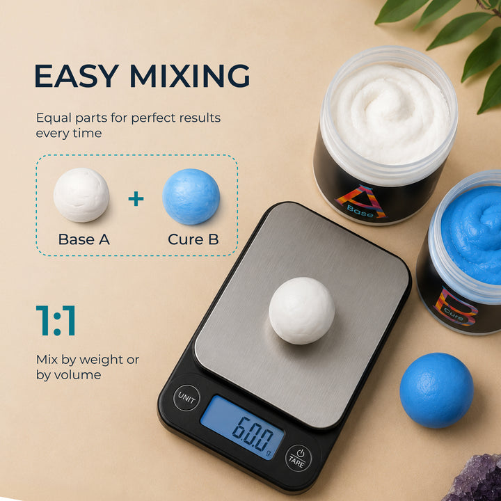 Artline Non-Toxic Silicone Putty For Mold Making, 250g