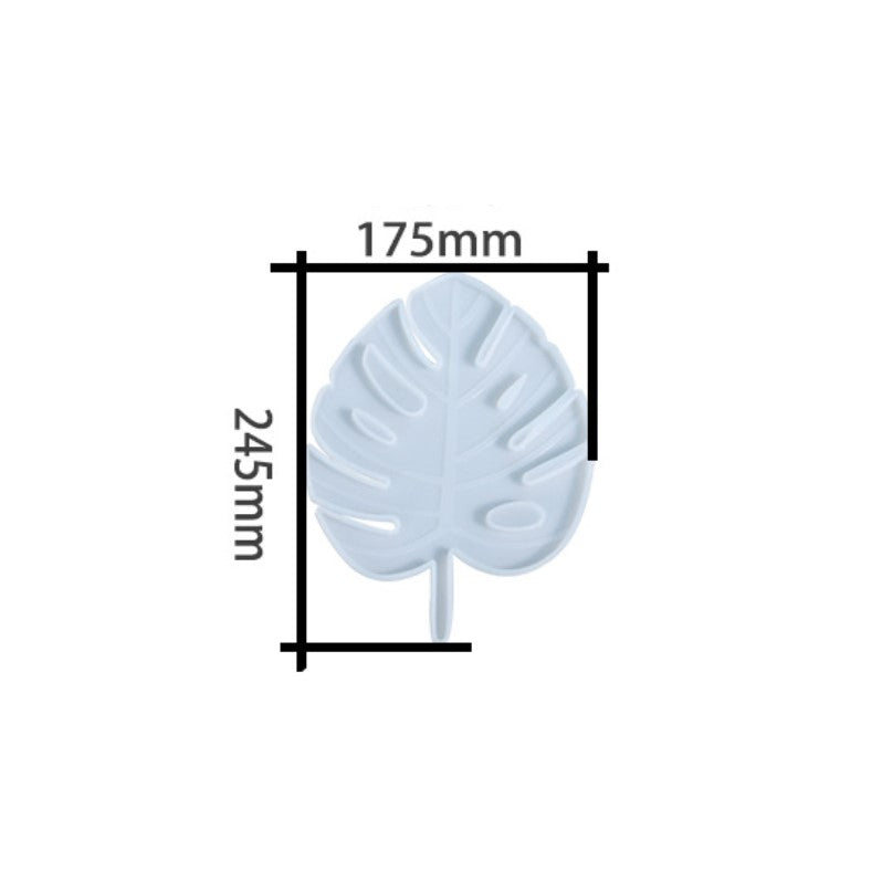 Thinking of a Jungle or Aloha themed party? This Tropical Leaf Mold is a perfect to create hawaiian island party mood!
Easy to use:
Just pour the resin into the moldSilicone Mold - Leaf Tray - Artline Epoxy Resin