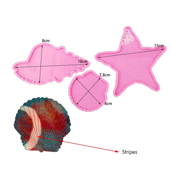 ¿Conoces a alguien obsesionado con el océano? A ellos les encanta escuchar las olas del océano, para esas personas, el océano es su lugar feliz, y darles regalos como el Molde de Silicona - Figura del Océano - Resina Epóxica Artline.