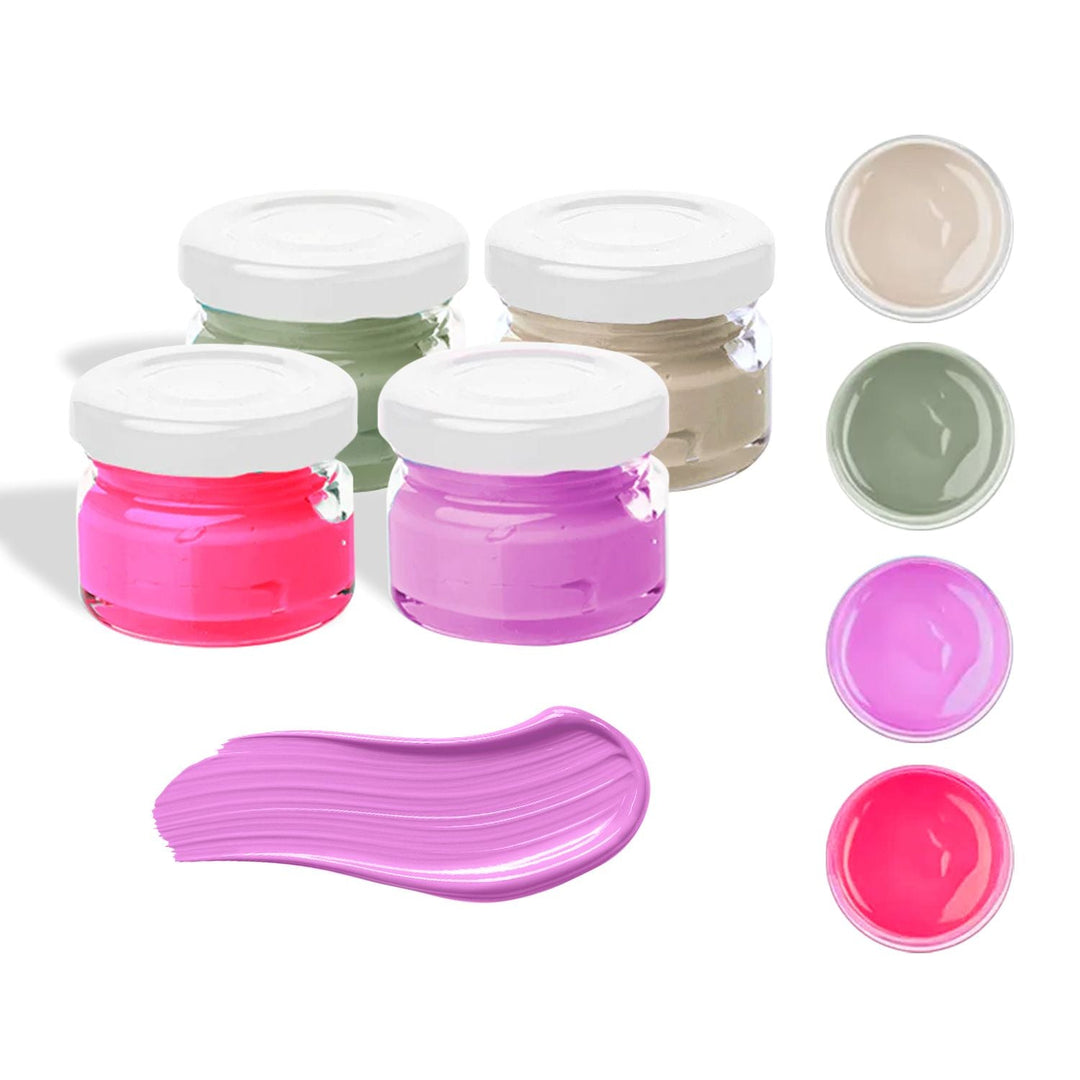 HTVRONT Harz-Pigmentpaste, Schwarz & Weiß, Je 50 Ml – Deckende Epoxid-Farbe Für Harzprojekte
