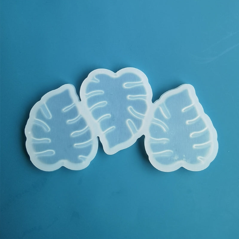 Silicone Mold - Leaf Mold 3 in 1, 14.2x7.9 cm - Artline Epoxy Resin