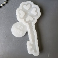 Crystal Key Ornament Silicone Mold, 10x4x0.5 cm