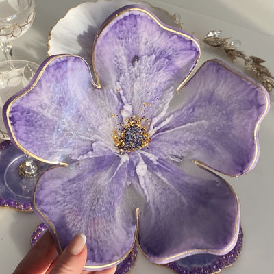 Polvo de pigmento metálico morado pálido, 20 g