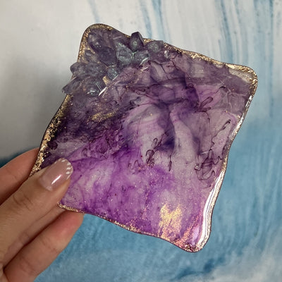 Polvo de pigmento metálico violeta, 20 g