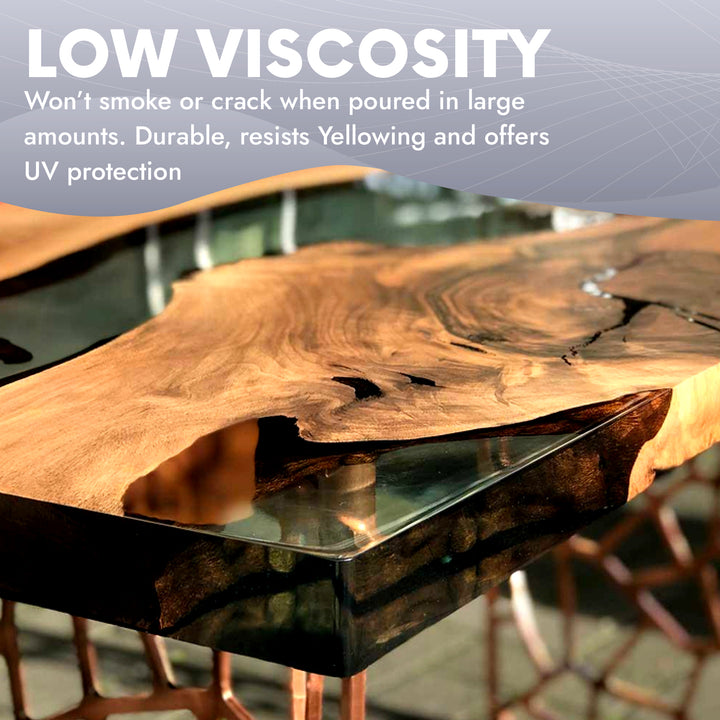 Artline Monolith Epoxy Resin — Extra Deep Casting Resin for Tables & Large Projects