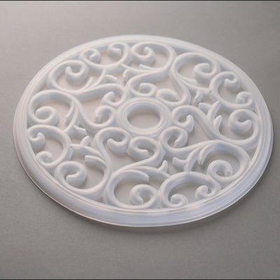 Stampo in silicone - Sottobicchiere Mandala, 20,2x20,2x0,68 cm