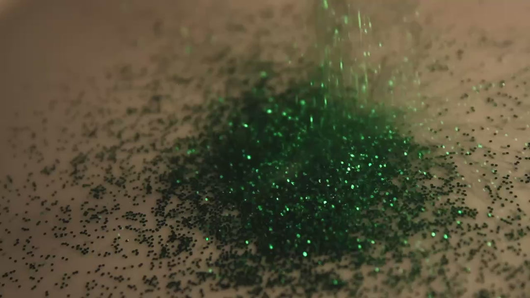 Polyesterglitzer Weiß, 0,5 mm, je 50 g