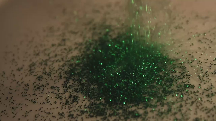 Polyesterglitzer Weiß, 0,5 mm, je 50 g