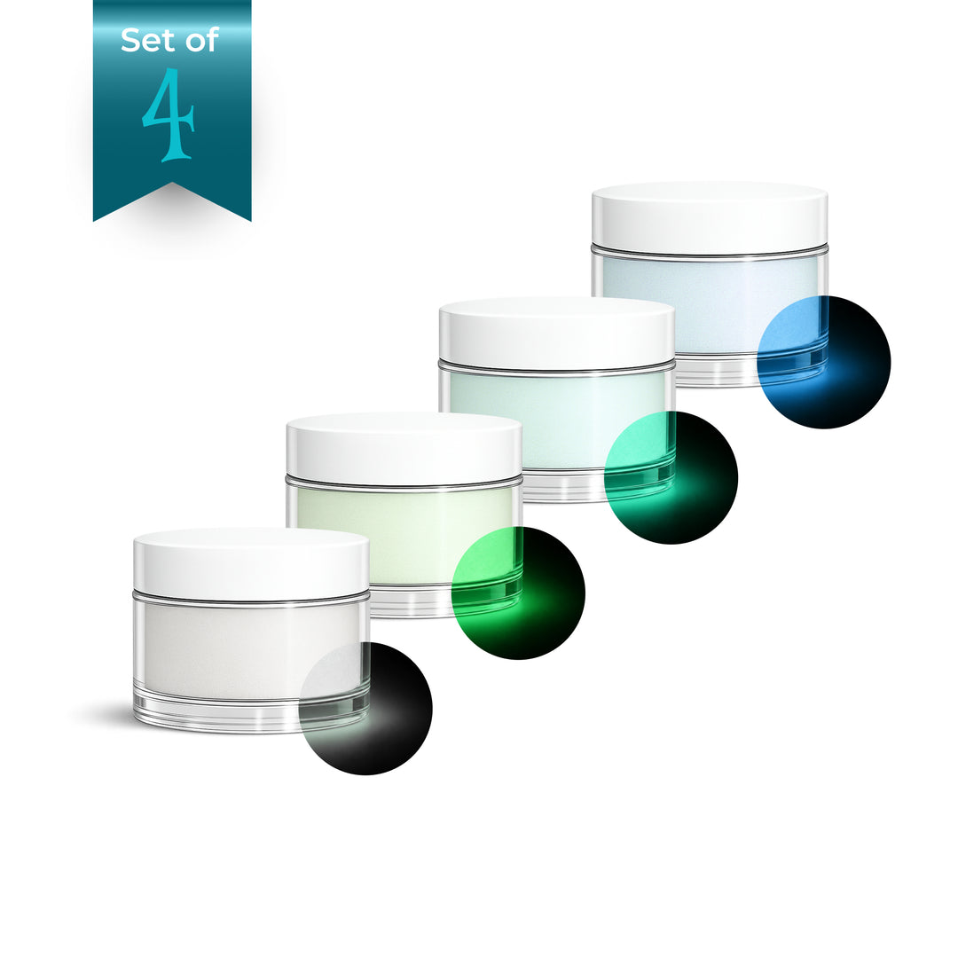 Artline Luminophore Powder, Set of 4, 5g each