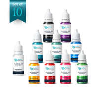 Artline Alcohol Ink, Set of 10, 10ml each